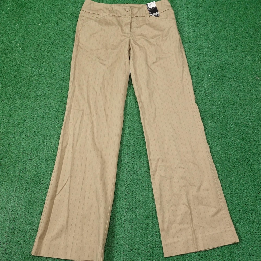 New! New York & Company Pants Womens Average 2 Beige 14th Street Flare NY&C